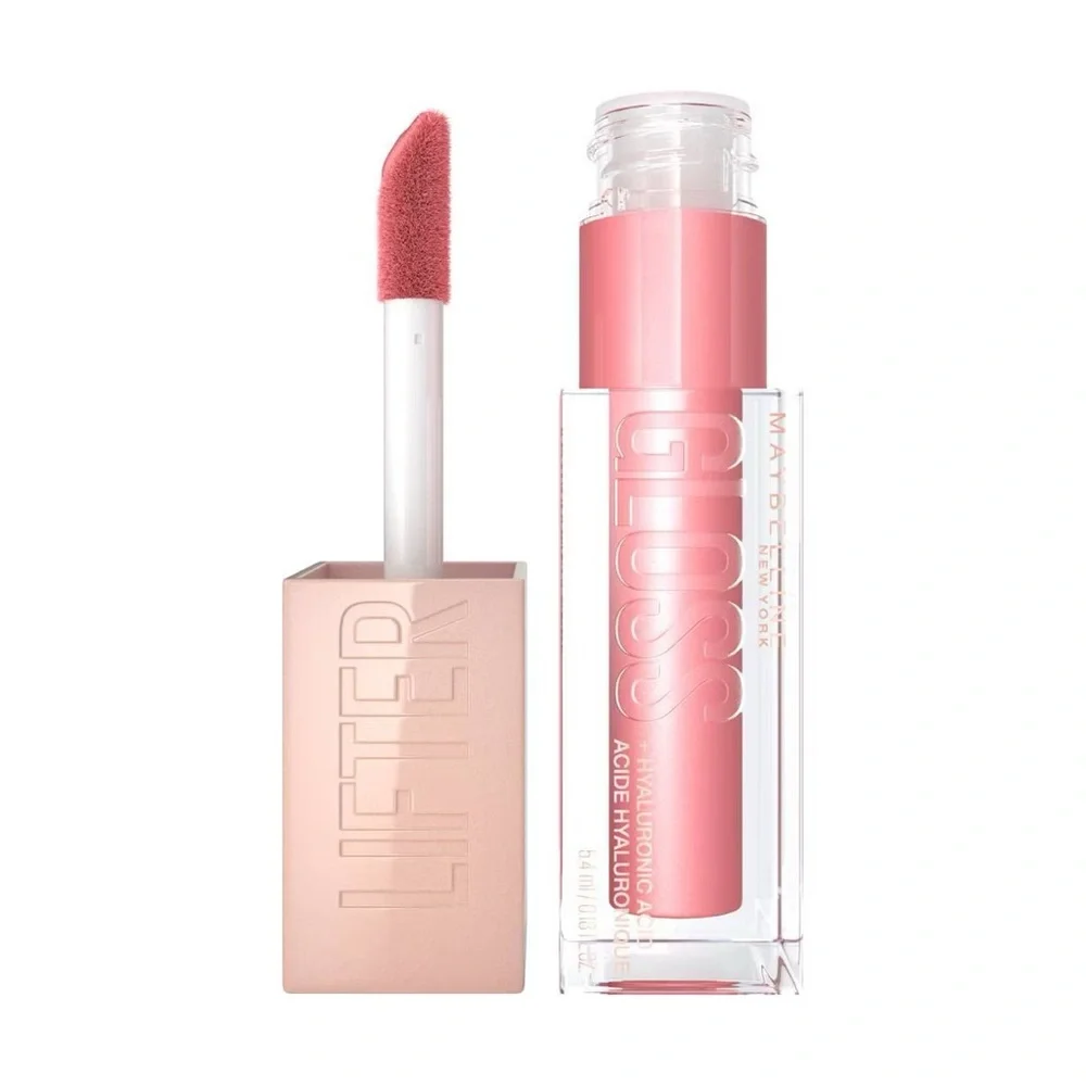 Nwt Maybelline Lifter Gloss Plumping Lip Gloss with Hyaluronic Acid - 004 silk